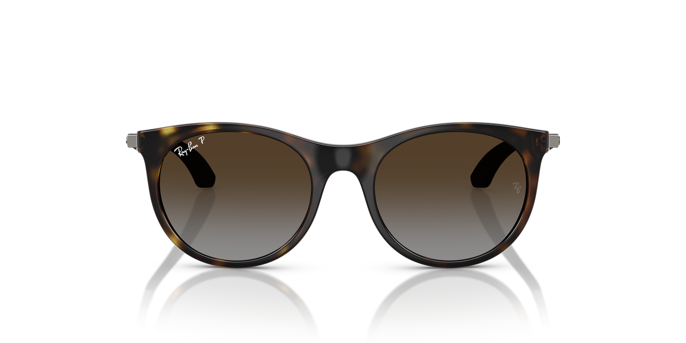 Ray-Ban Junior RJ9082S Havana (7182T5) - Light Grey Brown Polarized 8056262418246