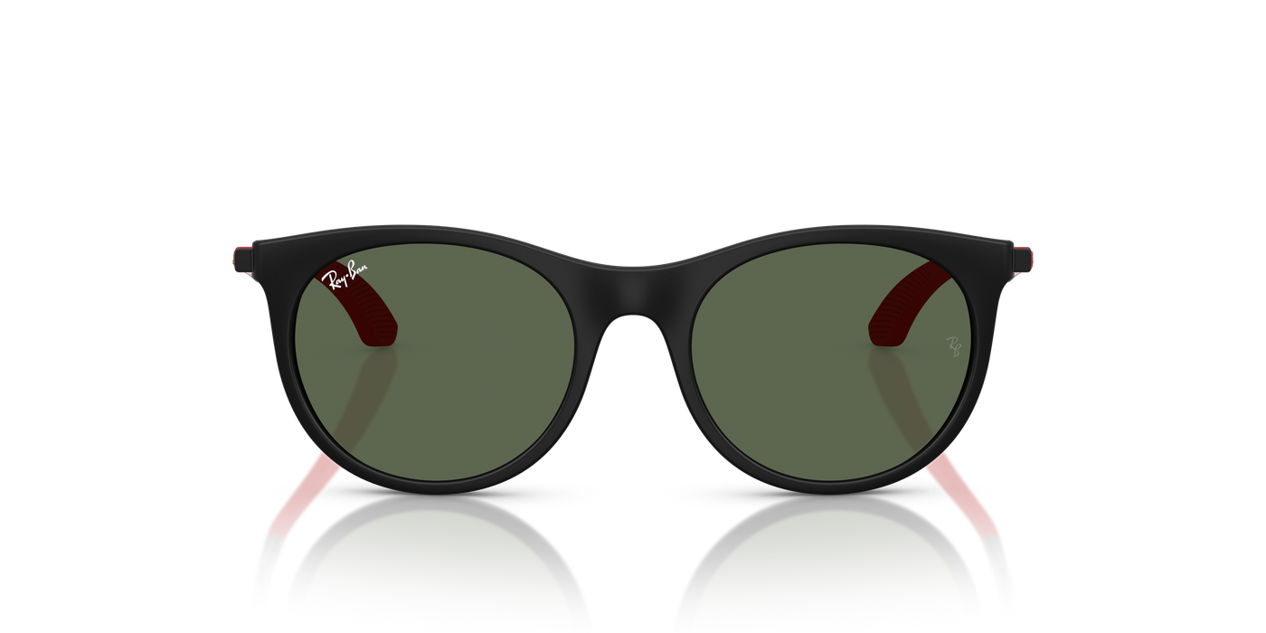 Ray-Ban Junior RJ9082S Matte Black (718371) - Dark Green 8056262463826