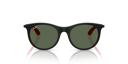 Ray-Ban Junior RJ9082S Matte Black (718371) - Dark Green 8056262463826