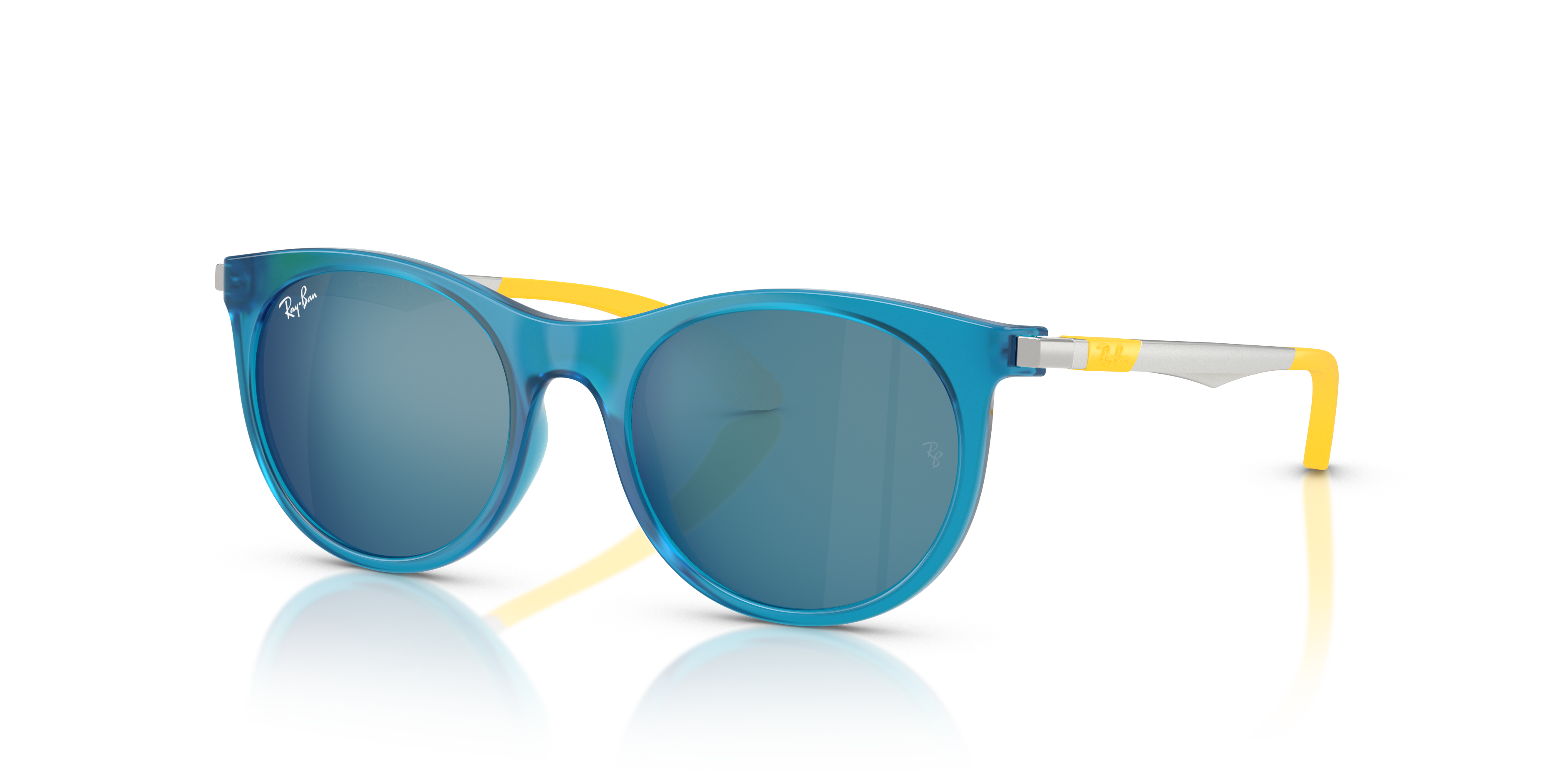 Ray-Ban Junior RJ9082S Blue (718455) - Blue Mirror Blue 8056262418260