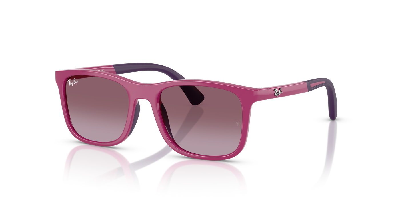 Ray-Ban Junior RJ9084S Fuchsia On Rubber Violet (71498H) - Gradient Violet 8056262418352
