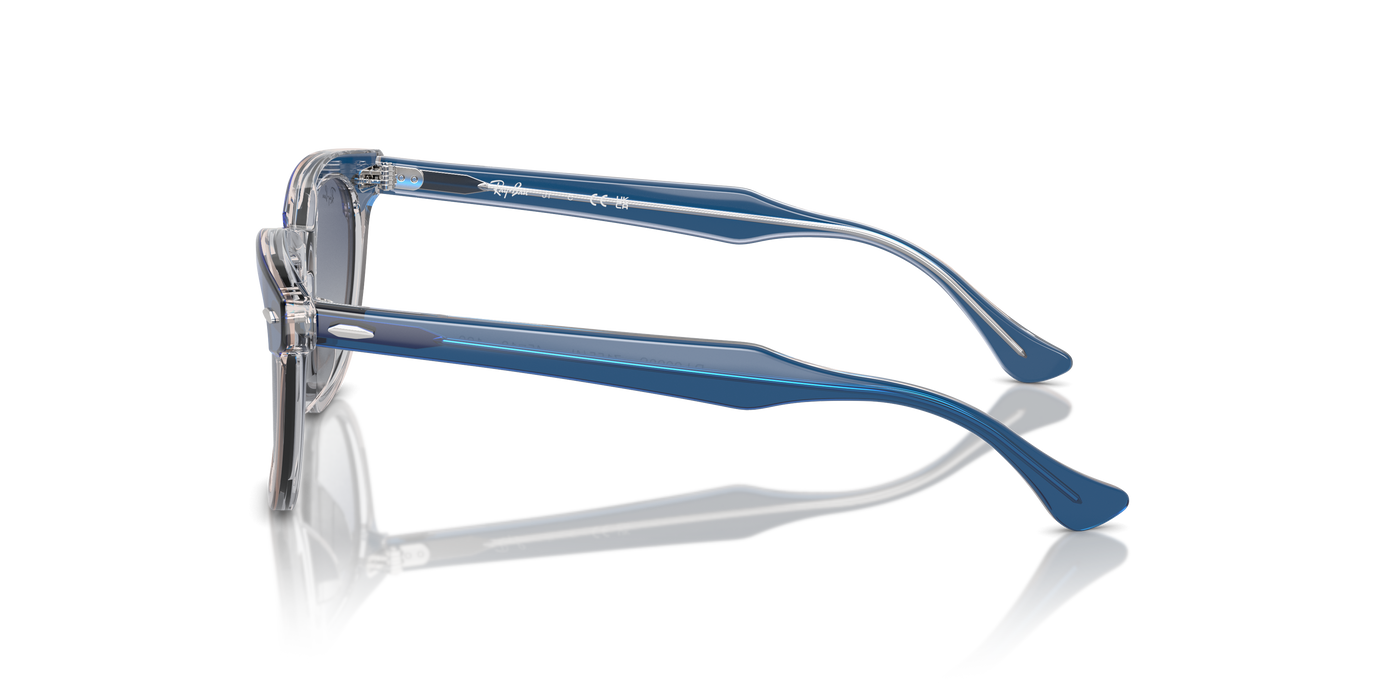Ray-Ban Junior RJ9098S Top Dark Blue & Brown & Light Grey (71554L) - Grey/Blue 8056262047149