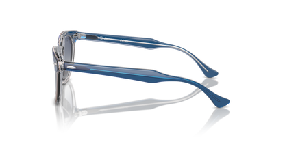 Ray-Ban Junior RJ9098S Top Dark Blue & Brown & Light Grey (71554L) - Grey/Blue 8056262047149