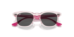 0RJ9098S - Ray - Ban Junior - (Transparent Pink) Dark Grey - 45 - 18 - 130 MM - Ardor Eyewear 8056262134399