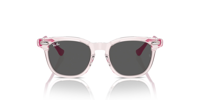 0RJ9098S - Ray - Ban Junior - (Transparent Pink) Dark Grey - 45 - 18 - 130 MM - Ardor Eyewear 8056262134399