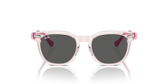 0RJ9098S - Ray - Ban Junior - (Transparent Pink) Dark Grey - 45 - 18 - 130 MM - Ardor Eyewear 8056262134399