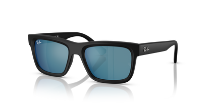 Ray-Ban Junior RJ9196S Matte Black (100S55) - Dark Blue Mirror Blue 8056262418307