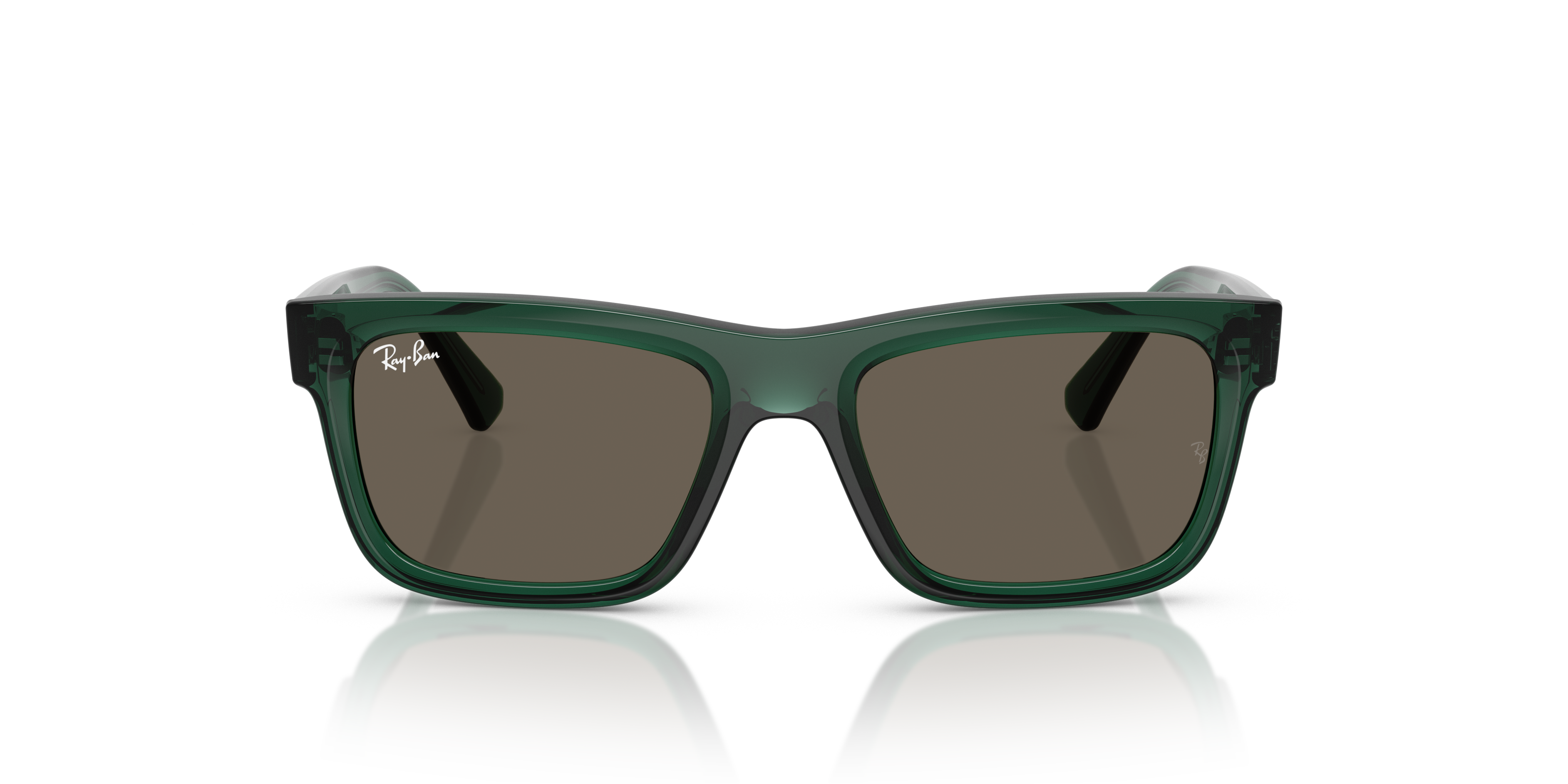 Ray-Ban Junior RJ9196S Transparent Green (7189/3) - Brown 8056262418314