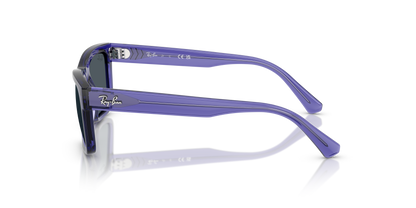 Ray-Ban Junior RJ9196S Transparent Violet (719187) - Dark Grey 8056262418338