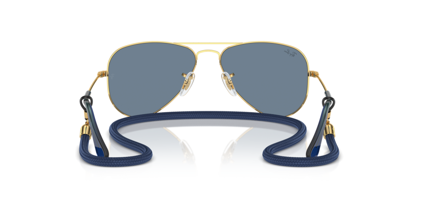 0RJ9506S - Ray - Ban Junior - (Arista Gold) Light Blue Mirror - 52 - 14 - 125 MM - Ardor Eyewear 8056262143278