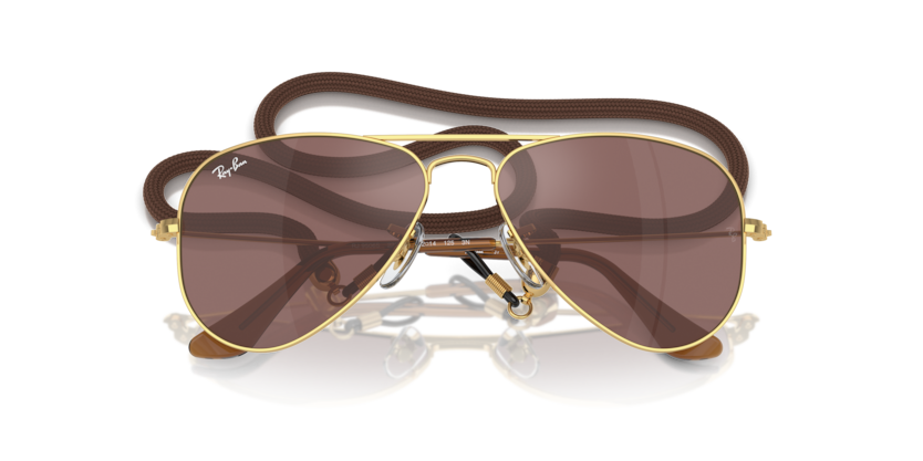 0RJ9506S - Ray - Ban Junior - (Arista Gold) Brown Mirror Silver - 52 - 14 - 125 MM - Ardor Eyewear 8056262143285