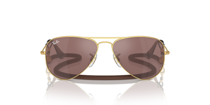 0RJ9506S - Ray - Ban Junior - (Arista Gold) Brown Mirror Silver - 52 - 14 - 125 MM - Ardor Eyewear 8056262143285