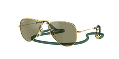 0RJ9506S - Ray - Ban Junior - (Arista Gold) Green Mirror - 52 - 14 - 125 MM - Ardor Eyewear 8056262143292