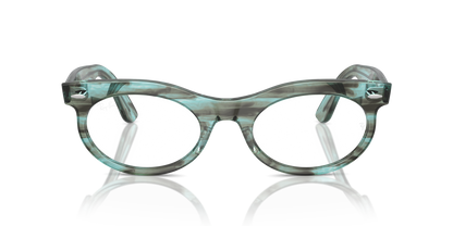 Ray-Ban Vista RX2242V Striped Transparent Green 8056262037782