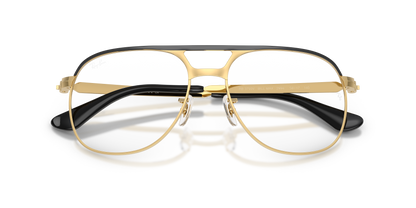 0RX3793V Black On Gold close front view image 6 barcode 8056262968925