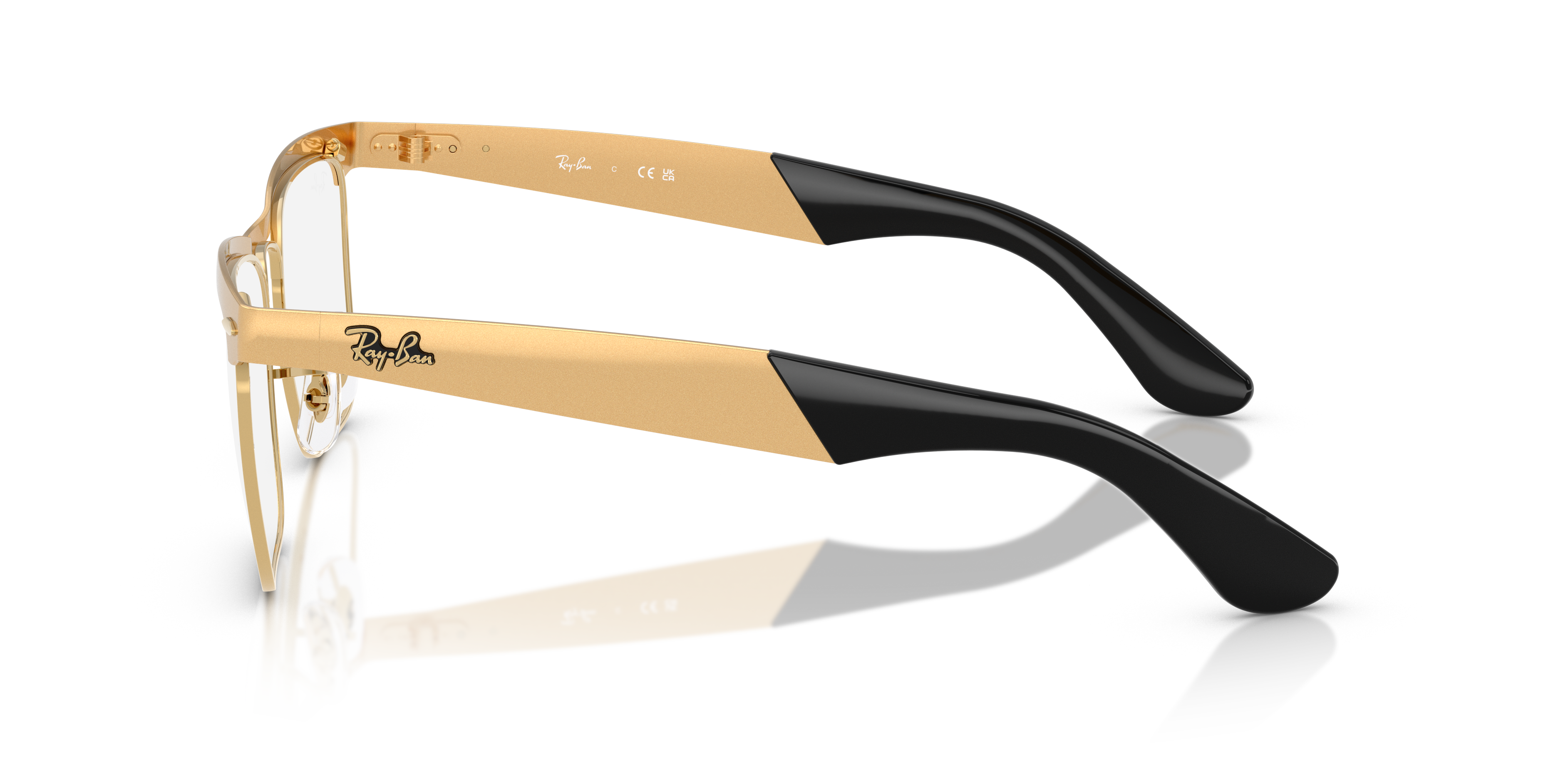 Ray-Ban Vista RX3875V Sandblasted Legend Gold 8056262446676