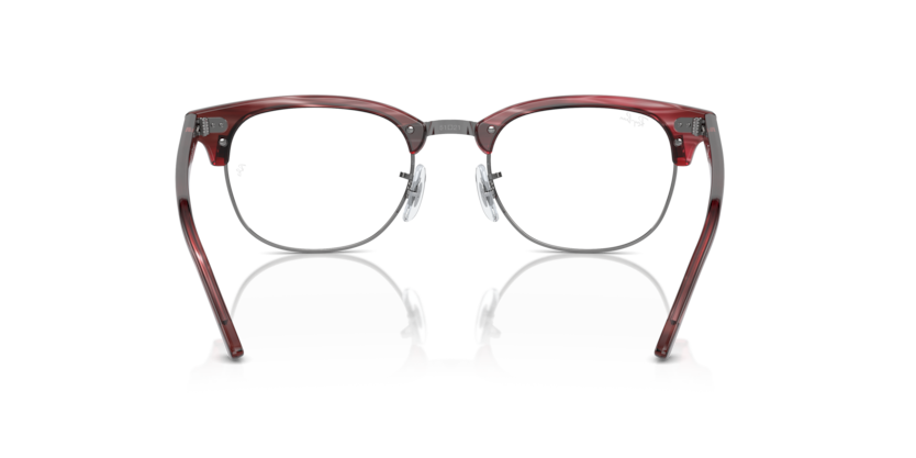 0RX5154 - Ray - Ban Vista - Red - (Striped Red 8376) - 51 - 21 - 145 MM - Ardor Eyewear 7895653291348