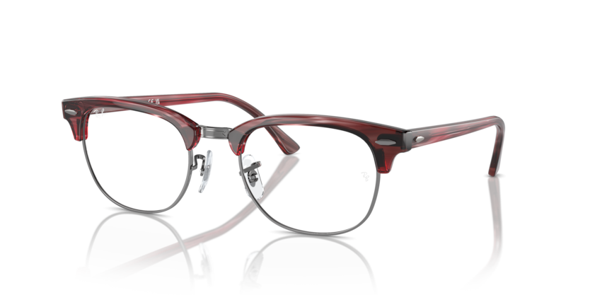 0RX5154 - Ray - Ban Vista - Red - (Striped Red 8376) - 51 - 21 - 145 MM - Ardor Eyewear 7895653291348