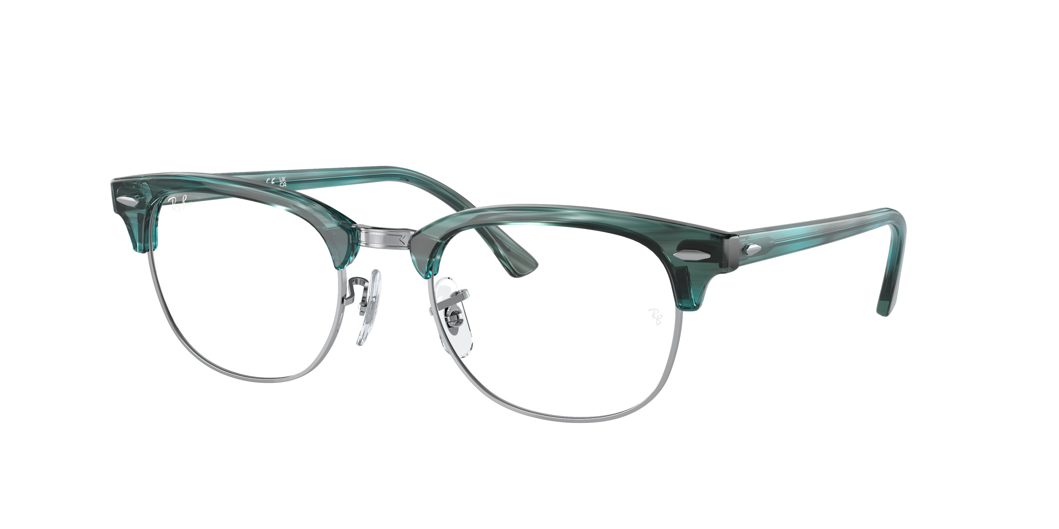 0RX5154 - Ray - Ban Vista - Green - (Striped Green 8377) - 51 - 21 - 145 MM - Ardor Eyewear 7895653291362