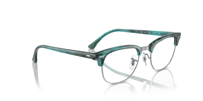 0RX5154 - Ray - Ban Vista - Green - (Striped Green 8377) - 51 - 21 - 145 MM - Ardor Eyewear 7895653291362