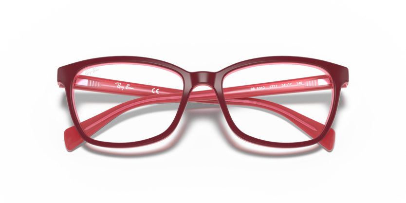 0RX5362 - Ray - Ban Vista - Red - (Purple - Reddish 5777) - 52 - 17 - 140 MM - Ardor Eyewear 8053672862584