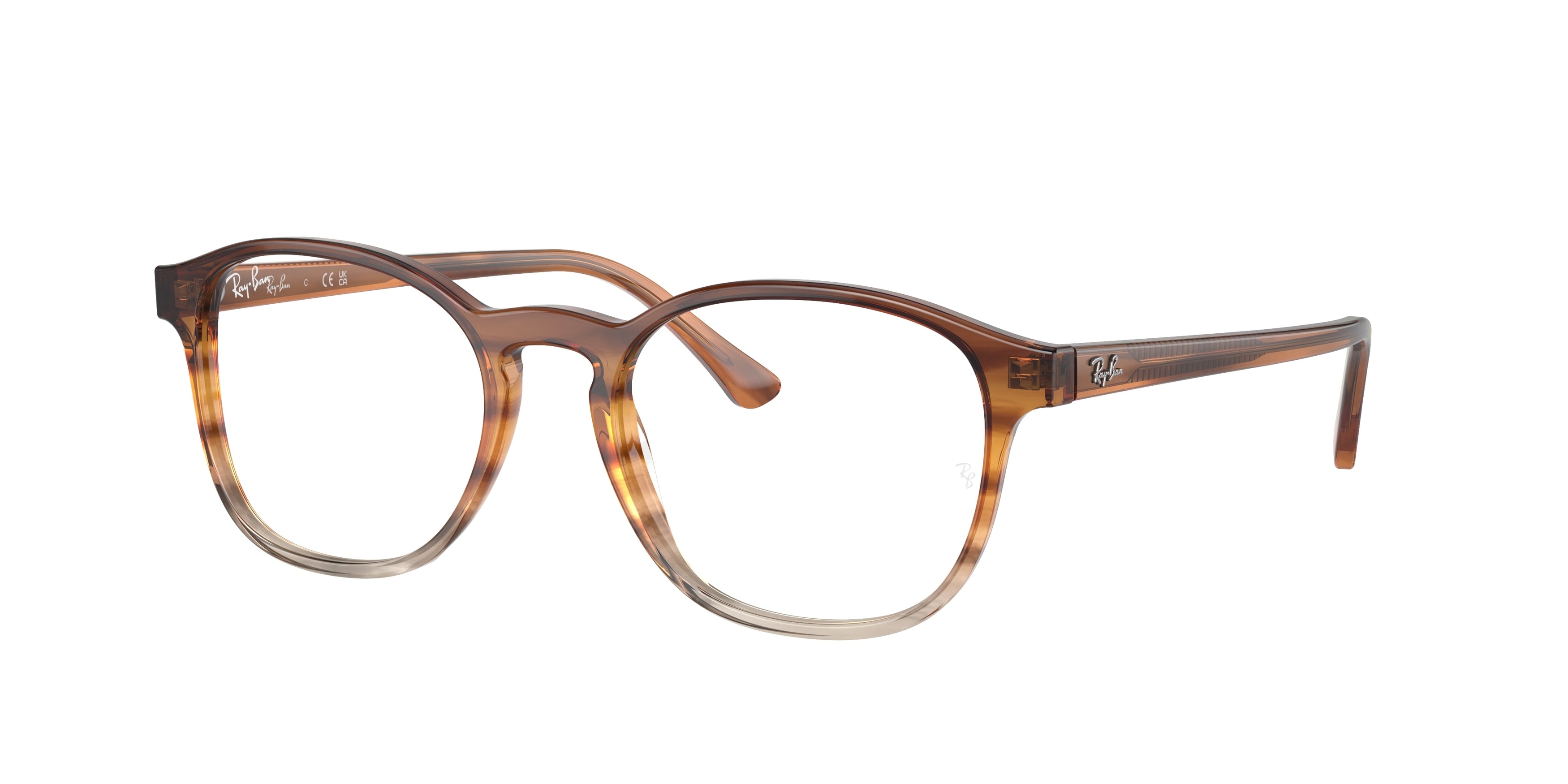 0RX5417 - Ray - Ban Vista - Brown - (Striped Brown & Yellow 8253) - 50 - 19 - 145 MM - Ardor Eyewear 8056597827003