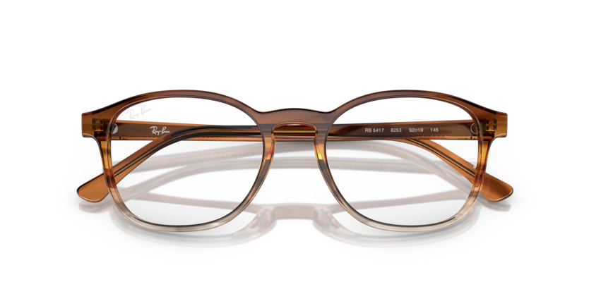 0RX5417 - Ray - Ban Vista - Brown - (Striped Brown & Yellow 8253) - 50 - 19 - 145 MM - Ardor Eyewear 8056597827003