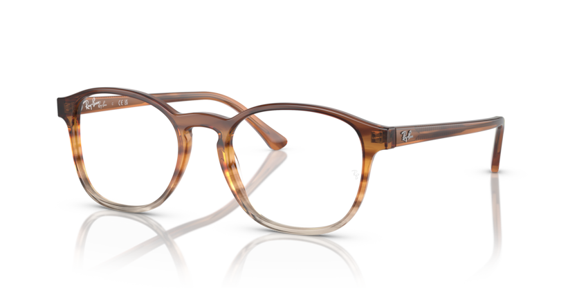 0RX5417 - Ray - Ban Vista - Brown - (Striped Brown & Yellow 8253) - 50 - 19 - 145 MM - Ardor Eyewear 8056597827003