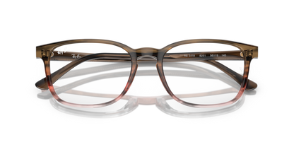 Striped Brown & Red - 0RX5418 8056597827065