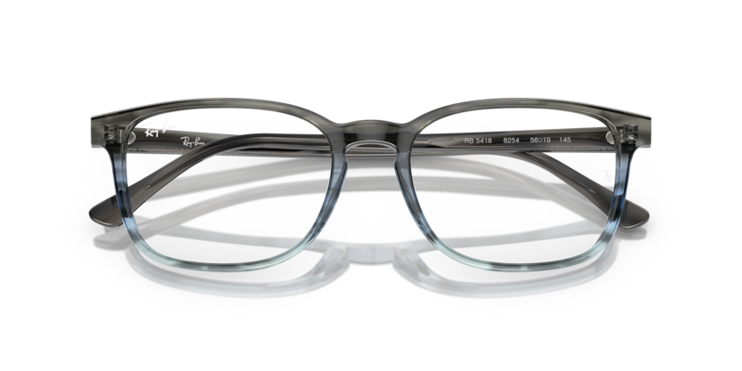 Striped Grey & Blue - 0RX5418 8056597827096