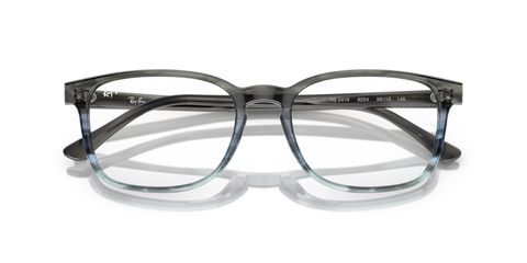 Striped Grey & Blue - 0RX5418 8056597827096
