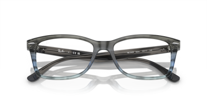 Striped Grey & Blue - 0RX5428 8056597954075