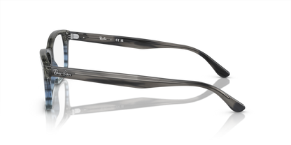 Striped Grey & Blue - 0RX5428 8056597954075