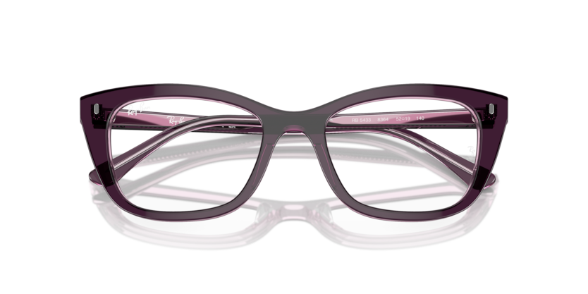 Violet On Transparent Pink - 0RX5433 8056262034323