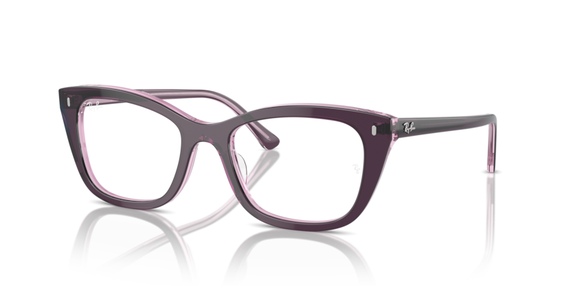 Violet On Transparent Pink - 0RX5433 8056262034323