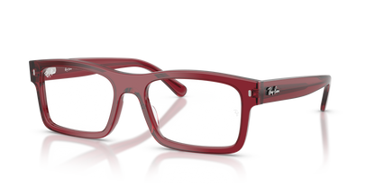 0RX5435 Transparent Bordeaux three quarter view image 1 barcode 8056262889527