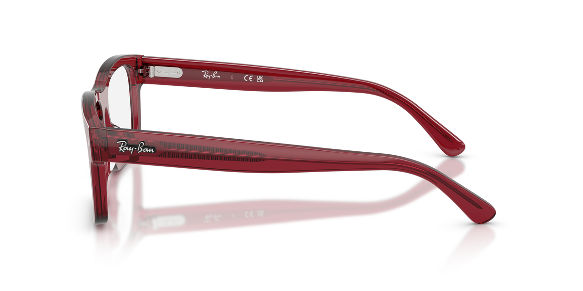 0RX5435 Transparent Bordeaux side view image 2 barcode 8056262889527