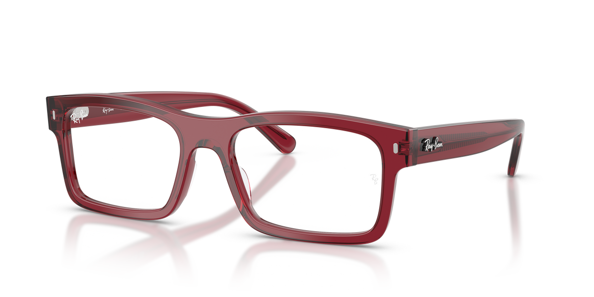 0RX5435 Transparent Bordeaux three quarter view image 1 barcode 8056262889534