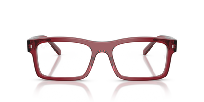 0RX5435 Transparent Bordeaux front view image 5 barcode 8056262889534