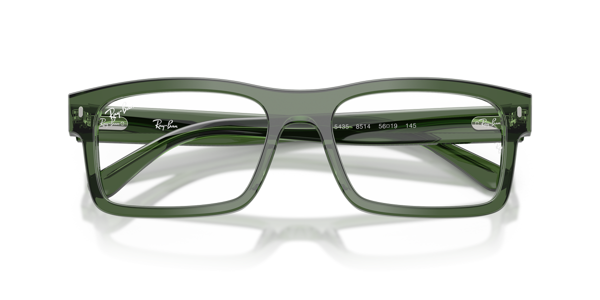 0RX5435 Transparent Green close front view image 6 barcode 8056262889572