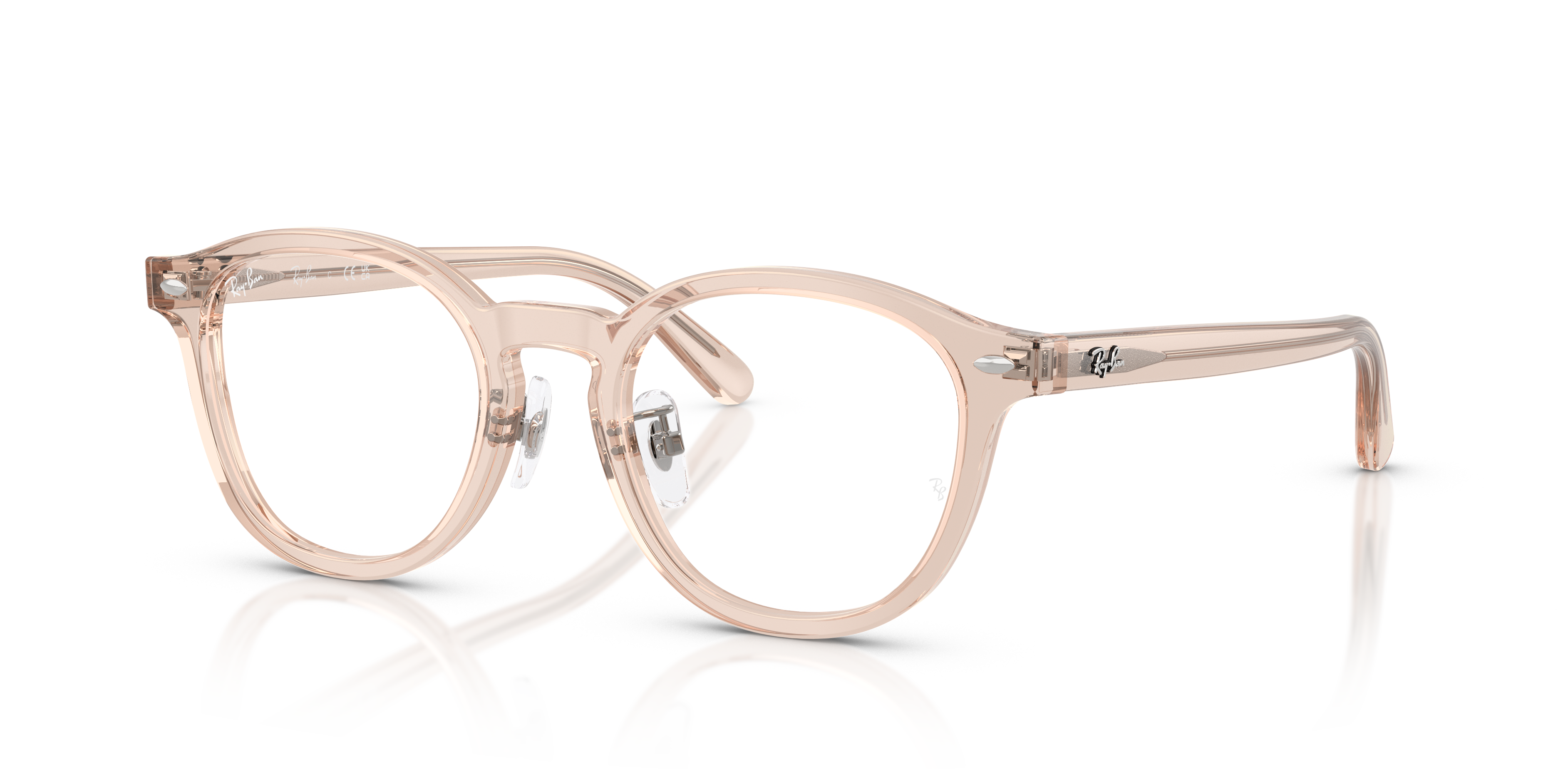 Ray-Ban Vista RX5443D Transparent Light Brown 8056262461037