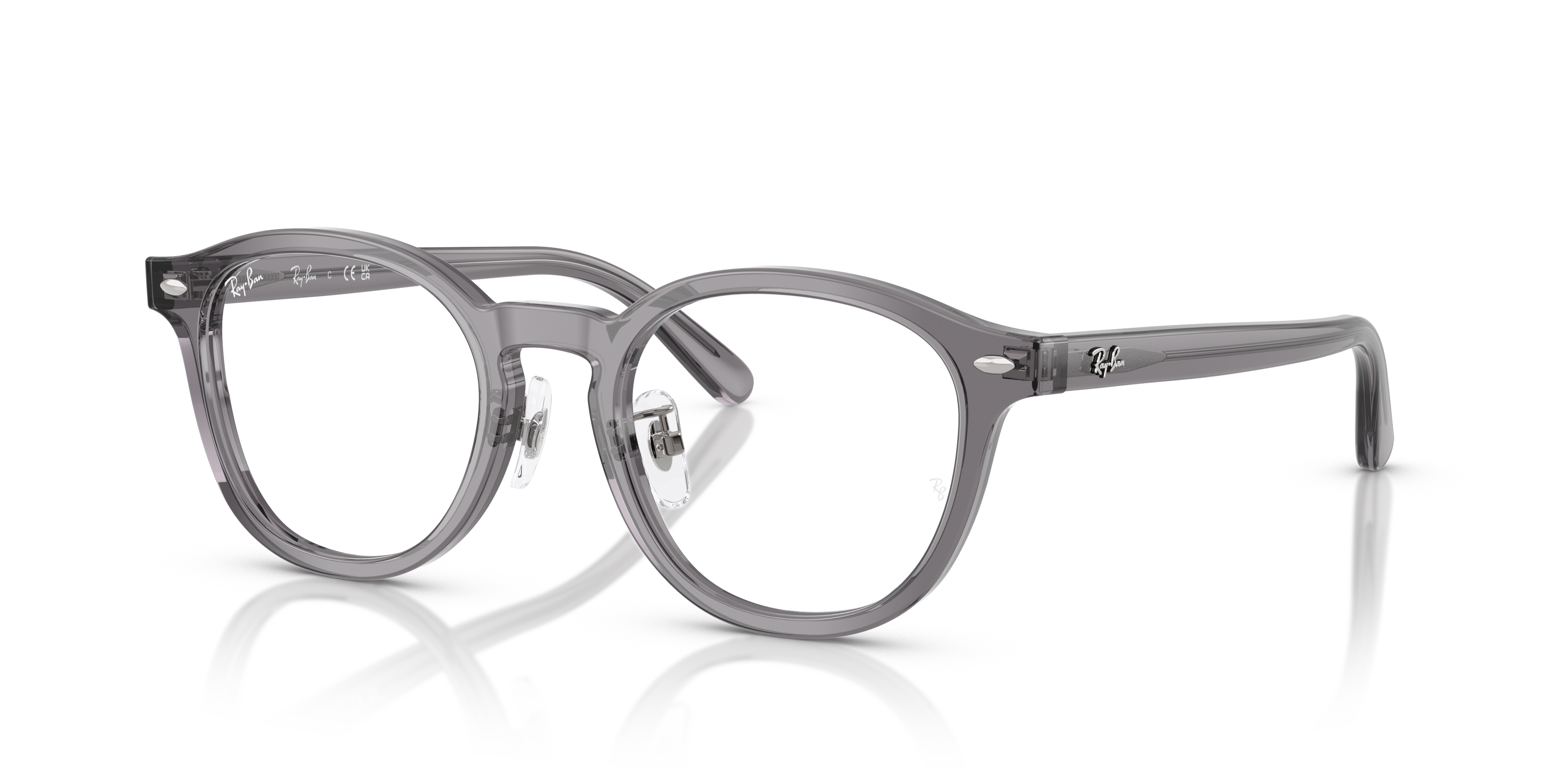 Ray-Ban Vista RX5443D Transparent Grey 8056262461044