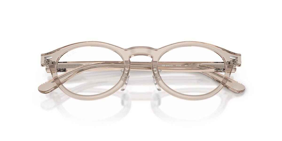 0RX5457D Transparent Light Brown close front view image 6 barcode 8056266001208
