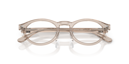 0RX5457D Transparent Light Brown close front view image 6 barcode 8056266001208