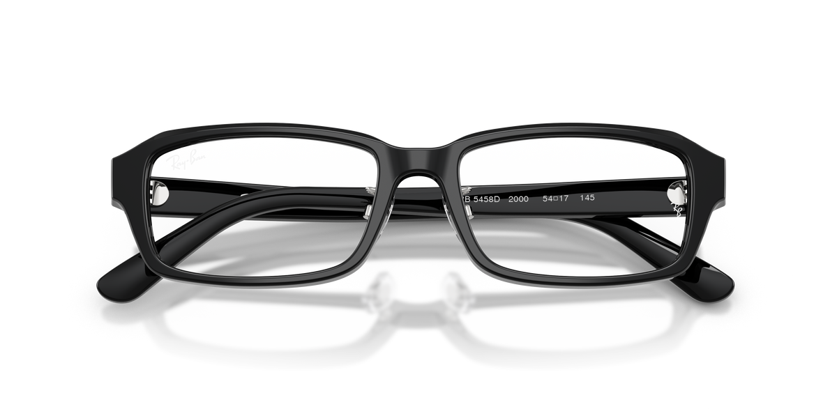 0RX5458D Black close front view image 6 barcode 8056266001222