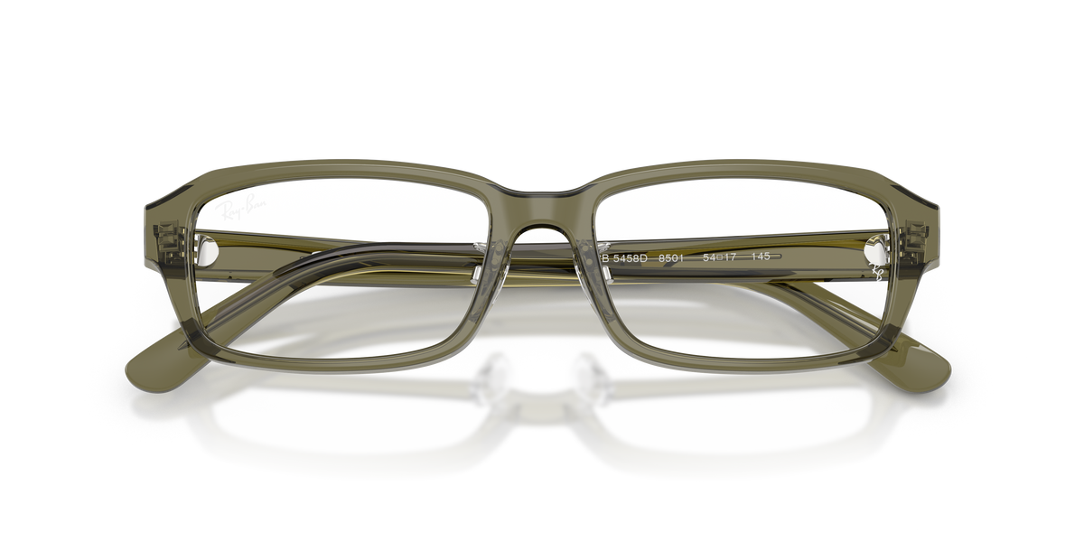 0RX5458D Transparent Green close front view image 6 barcode 8056266001260