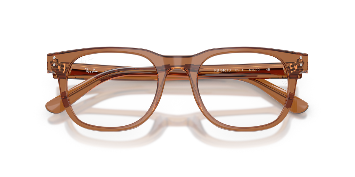 0RX5461D Transparent Brown close front view image 6 barcode 8056266001123
