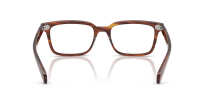0RX5534 Striped Havana rear view image 3 barcode 8056262968253