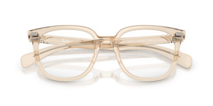 0RX5535 Transparent Nude close front view image 6 barcode 8056262970331