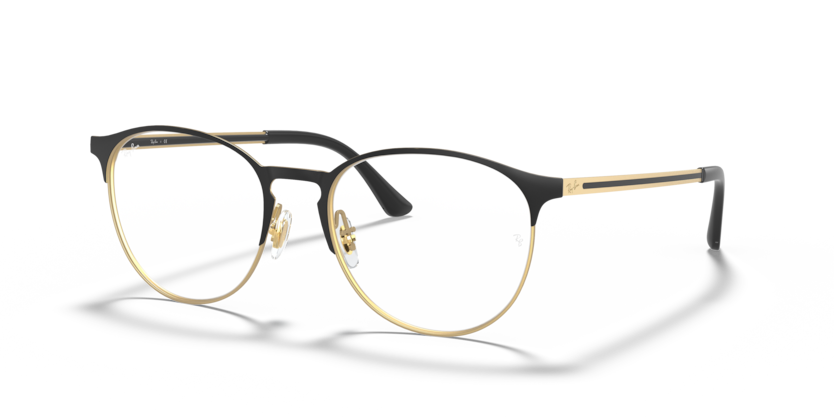 0RX6375 - Ray - Ban Vista - Black - (Black On Gold 3051) - 51 - 18 - 145 MM - Ardor Eyewear 8056597080729